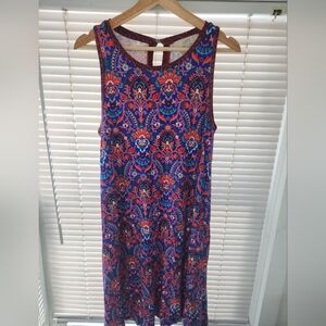 Loft Floral Paisley Dress